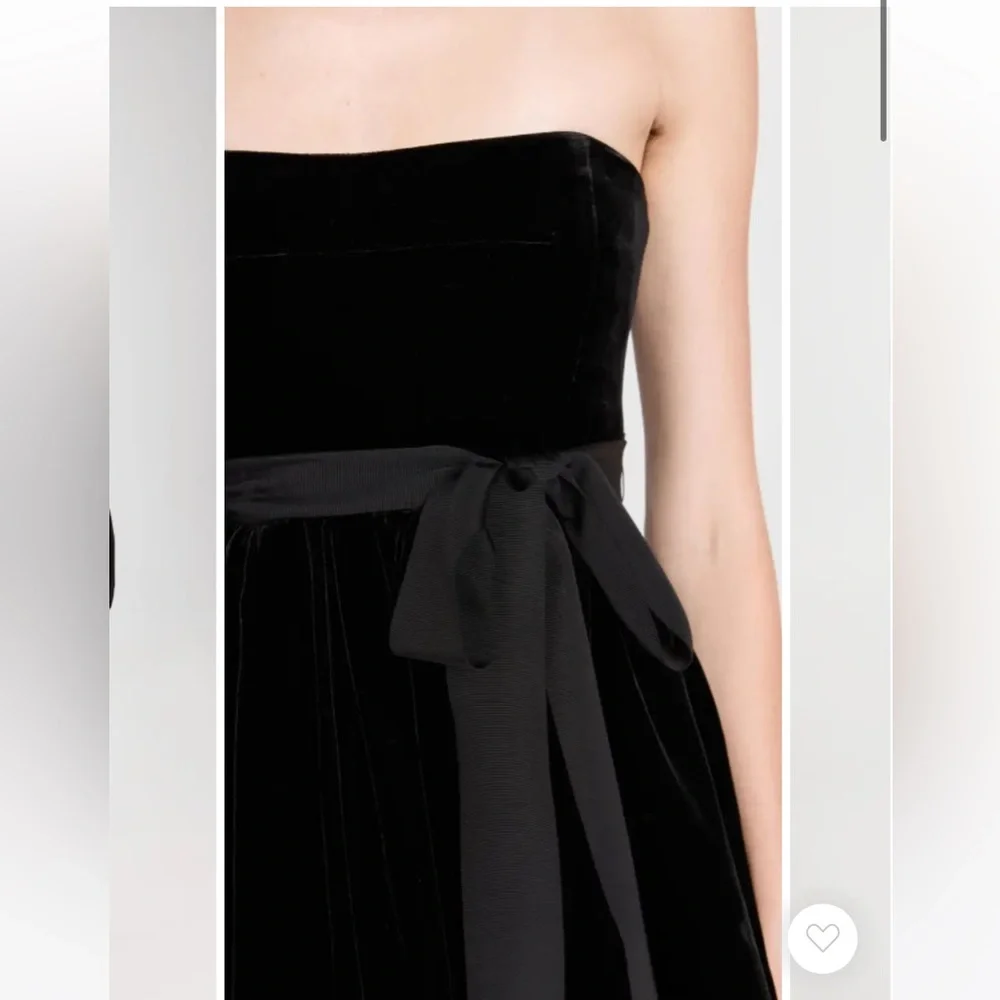 Cara Cara Veronica velvet dress in Black - Picture 4 of 9